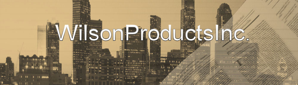 WilsonProductsInc.com